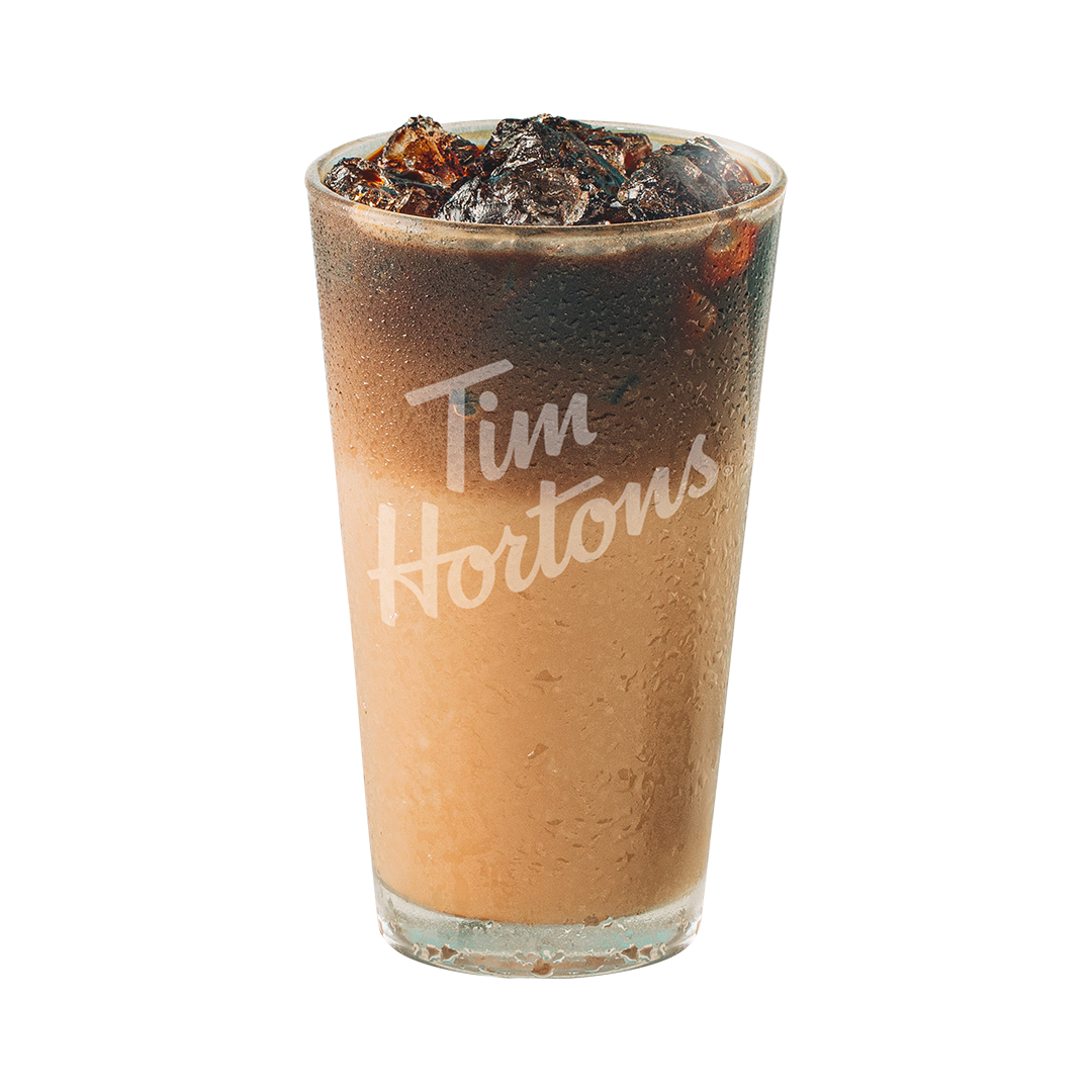 Iced French Vanilla Coffee Tim Hortons